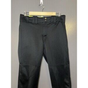 Mizuno Performance Pants Womens Small Black Cropped Baseball Softball Pants